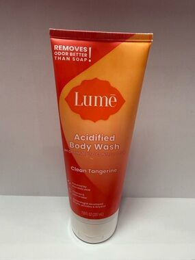 Lume Acidified Body Wash Clean Tangerine 7 oz – New Sealed